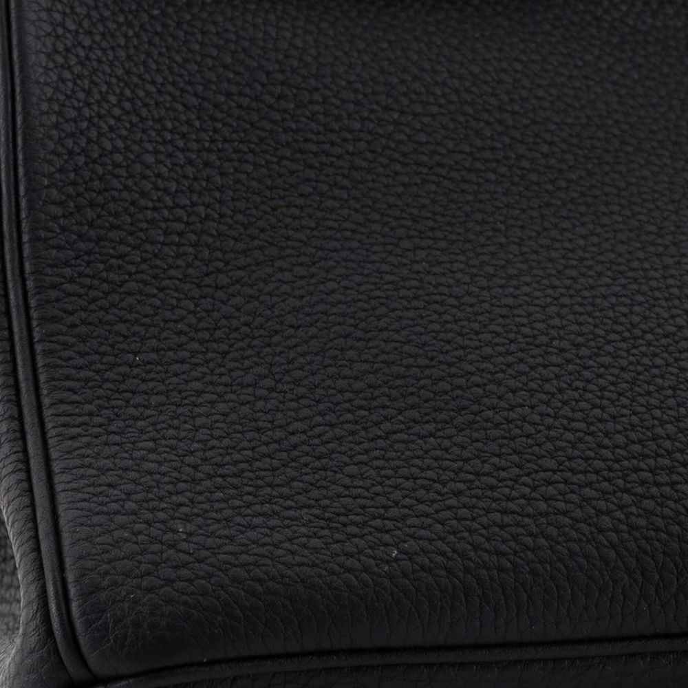 Hermes Birkin Handbag Black Togo with Gold Hardware 25 Black - Picture 8 of 10